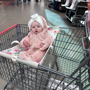 Carter's Pink Baby Snowsuit